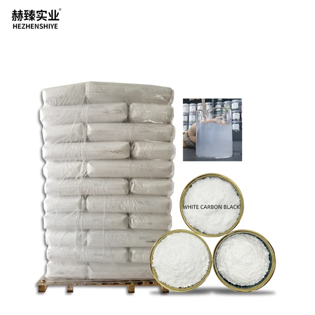 Hezhen Industrial resin coating thickener food anti - junction preservative silica sol silica black