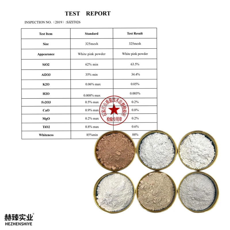 Kaolin powder for rubber industry cosmetics industry paper making products ceramics additive