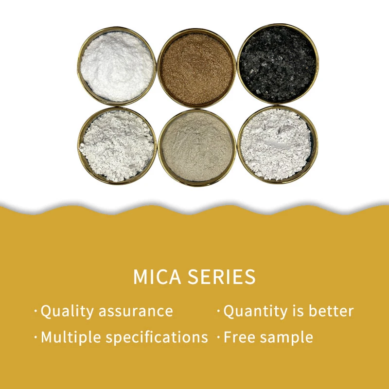 Mica powder for the construction materials cosmetics industry rubber products plastics coatings industries