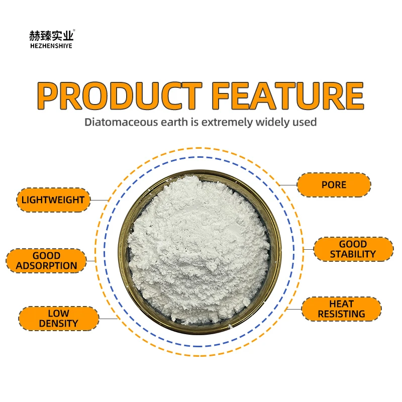 Diatomite Powder for Architectural Coatings and Wall Paints Filler Material Enhancing Texture and Indoor Air Purification Functions