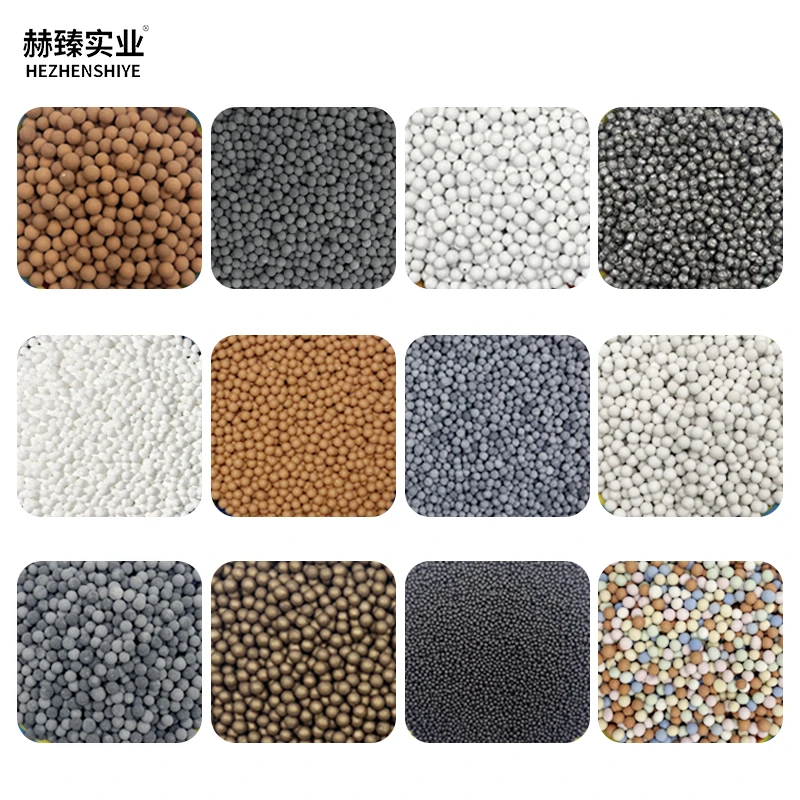 Reusable ceramic filter balls from Hebei China for swimming pool water filtration and algae control media