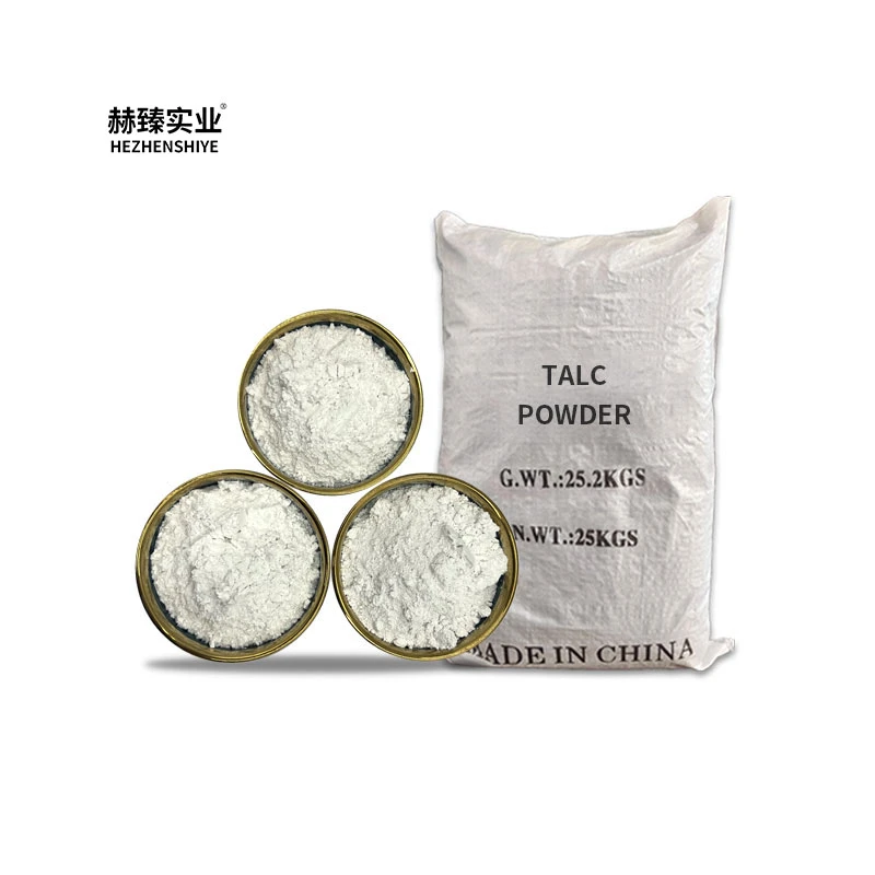 Hezhen Talc Powder Enhancing Cosmetic Formulations Plastic Processing Paper Industry Coating Production Rubber Manufacturing Ceramic Firing Detergent Preparation Art Restoration and Textile Printing
