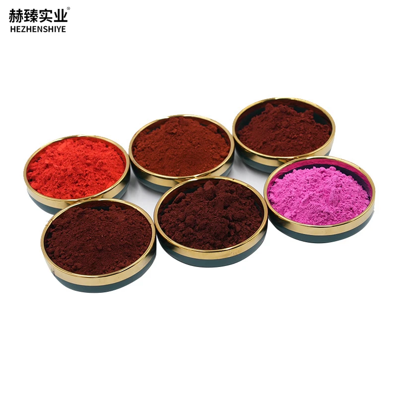 Hezhen Iron Oxide Powder Competitive Wholesale Price Inorganic Red Pigment Industrial Grade