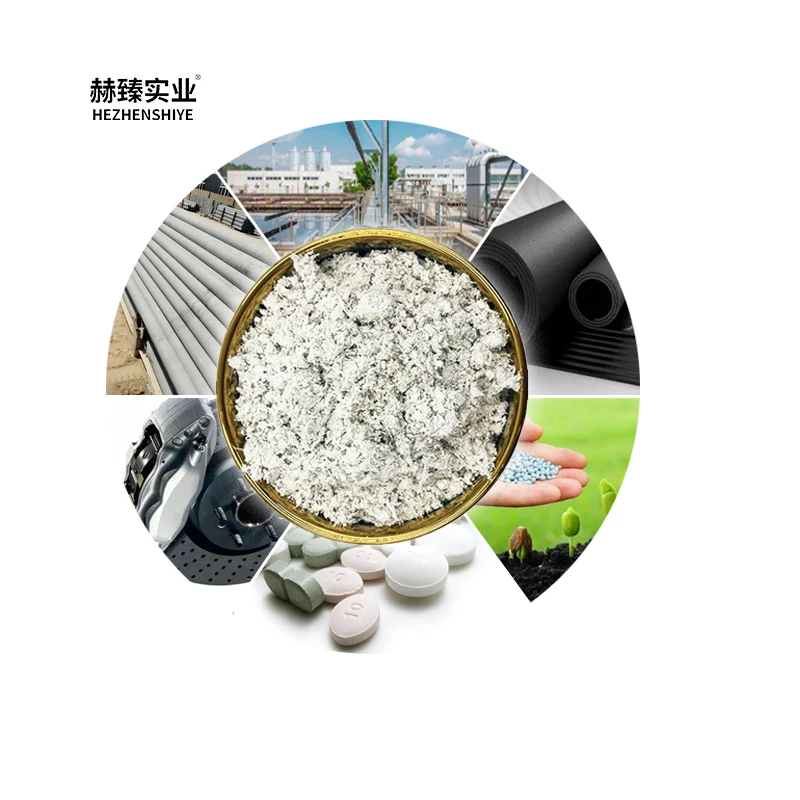 Sepiolite fiber used in friction materials brake linings high temperature resistance strong stability high quality sepiolite fiber