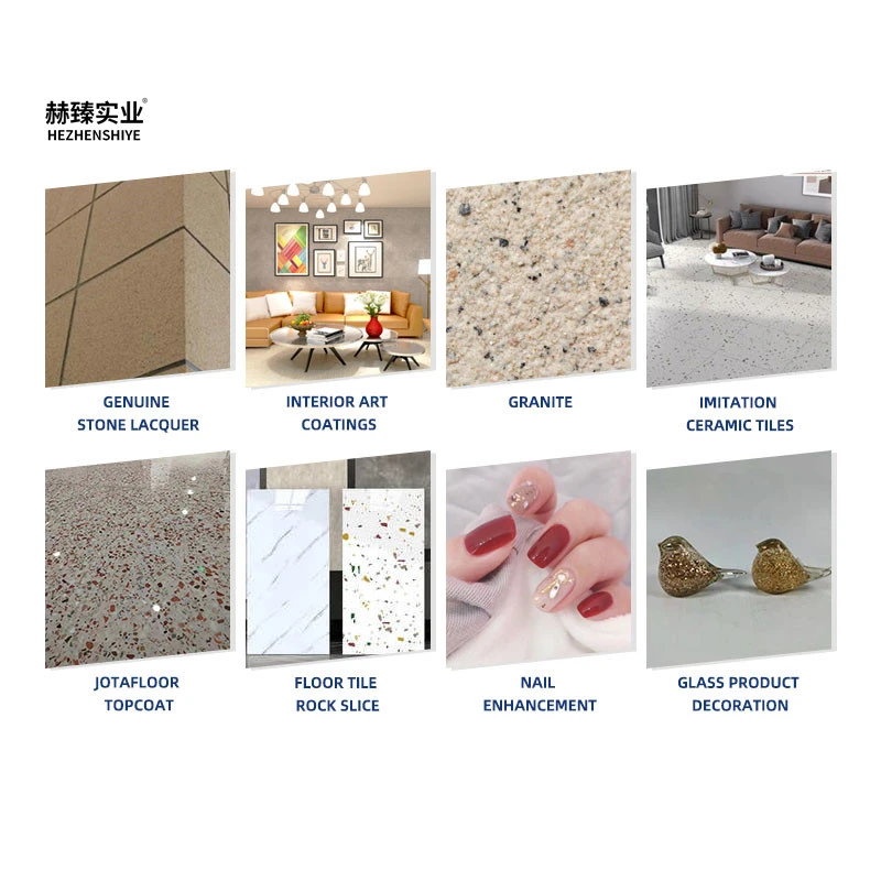 Hezhen Art paint shell color sheet interior and exterior wall paint color sheet real stone paint composite rock sheet natural rock sheet